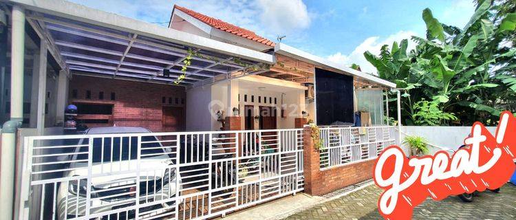 RUMAH CANTIK MINIMALIS FULLY FURNISHED DI DEKAT LAPANGAN KANGGOTAN PLERED BANTUL 1