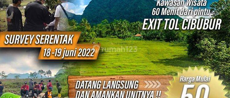 Jual Tanah Murah Terlaris di Puncak Dua Bogor 1