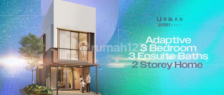Rumah Urban Beverly Living Park Serpong Lokasi Strategis 1