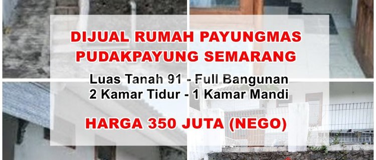 Rumah Butuh Minim Renovasi Lokasi Pudak Payung, Semarang 1