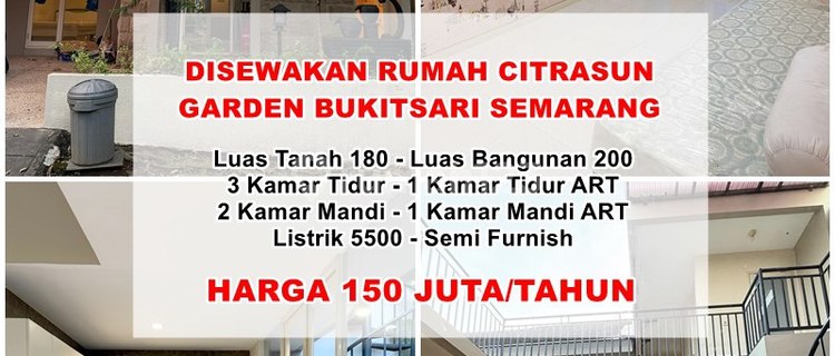 Beautiful Ready-to-Occupy House in Citrasun Garden Bukitsari Cluster 1