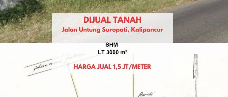 Tanah SHM di Jalan Untung Suropati, Semarang  1