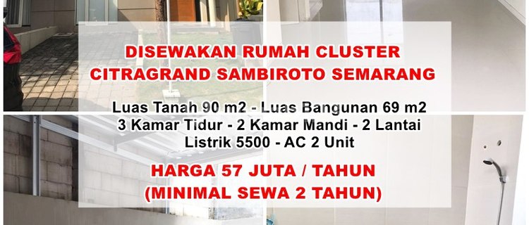 For Rent New House Unfurnished Citra Grand Cluster Greenstone 1