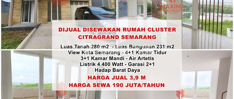 Rumah Bagus Cluster Citra Grand Sambiroto Kedungmundu 1