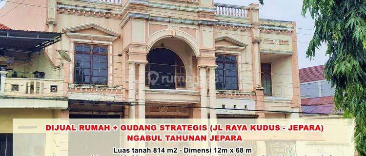 Rumah 2 Lantai di Jalan Raya Kudus - Jepara, Ngabul, Jepara 1