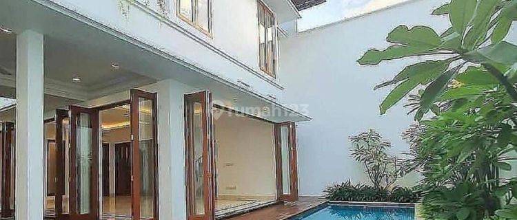 Rumah Lux Brand New Ada Pool Hadap Timur di Pondok Indah 1