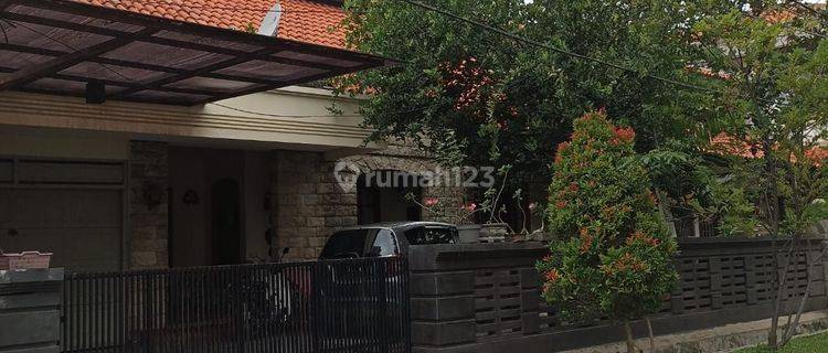 Rumah mewah margorejo full marmer dan kayu jati 1