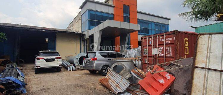 Dijual Gudang Kantor di Jl. Inspeksi Kalimalang Cibitung Bekasi 1