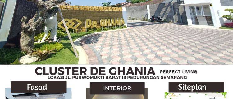 Cluster De Ghania Purwomukti Semarang di Purwomukti 3 Pedurungan Tengah  1