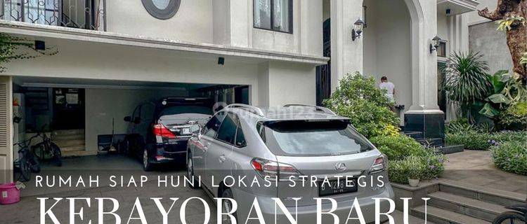 Rumah siap huni lokasi strategis di kebayoran baru 1