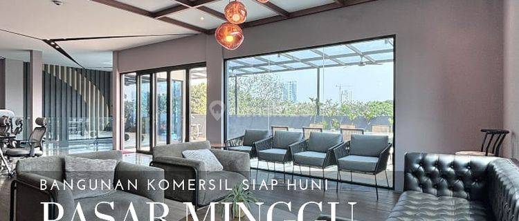 Bangunan Komersil Siap Huni Design Modern Semi Furnished Pasar Minggu Jakarta Selatan 1