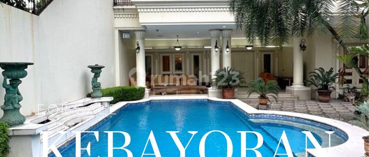 Rumah Mewah 2 Lantai Berkonsep European Classic Selong Kebayoran Baru 1