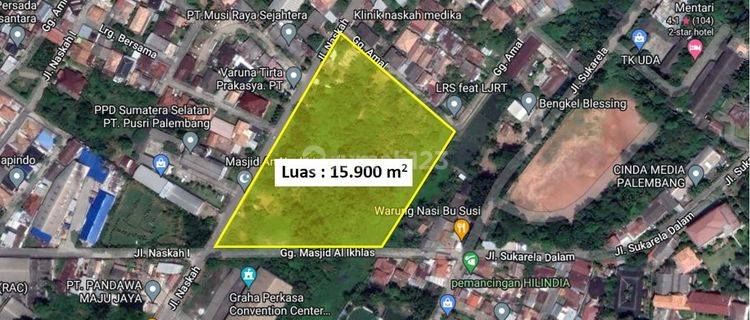  Disewakan Tanah Siap Pakai Jalan Naskah Palembang 1