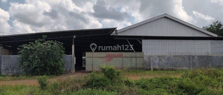 Dijual Tanah Serta Gudang Dan Rumah Siap Pakai Air Kumbang Banyuasin 1