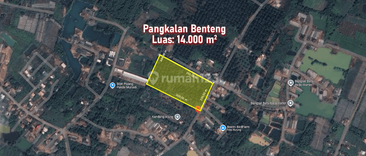 DIJUAL TANAH LUAS TIRTO MULYO PANGKALAN BENTENG PALEMBANG 1