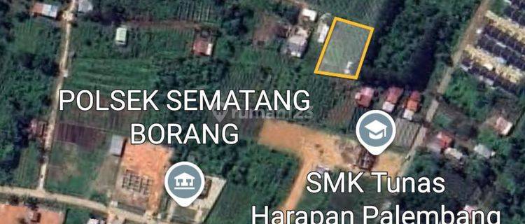 DIJUAL LAHAN DEKAT POLSEK SEMATANG BORANG PALEMBANG 1