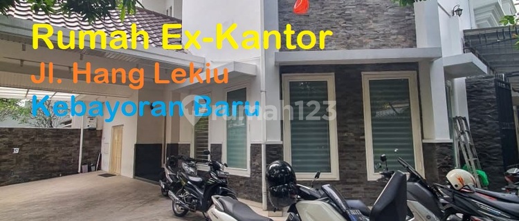 Ex-Office House in Elite Area on Jl. Hang Lekiu, Kebayoran Baru, Jakarta 1