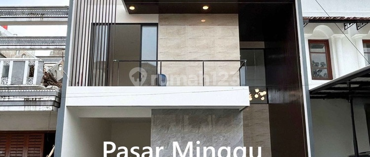 Rumah Mewah @Brand New area Jl Pasar Minggu Raya, Pejaten, Jaksel 1