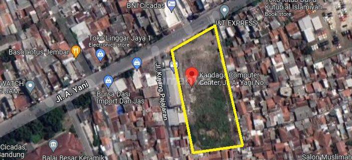 Dijual Murah Tanah Jl Jendral Ahmad Yani, Bandung 1