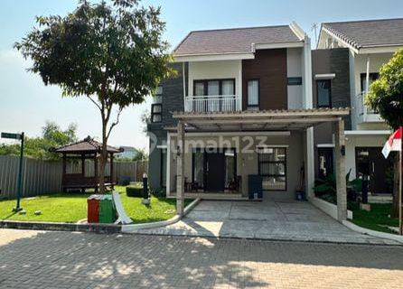 Dijual Cepat Rumah Hook Semi Furnish 2 Lantai Cluster Elora Summarecon Emerald Karawang  1