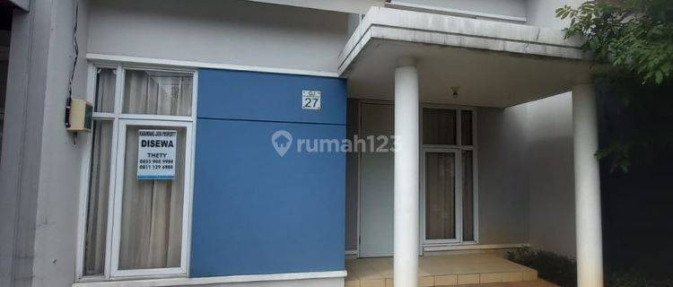 Disewakan Rumah 1 Lantai Semifurnish Di Cluster Sevanti Perumahan Summarecon Emerald Karawang  1