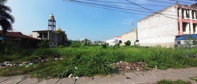 Dijual Tanah Luas 3200 M Ukuran 40x80 di Pinggir Jln Medan Binjai 1