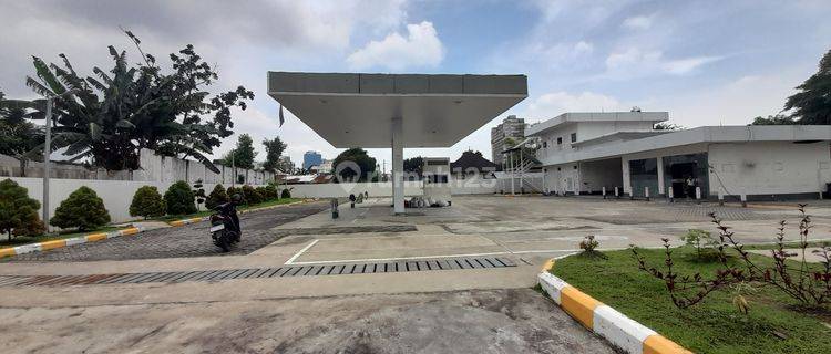 DISEWAKAN LAHAN SIAP PAKAI EX SPBU SHELL JL. H. ADAM MALIK MEDAN 1