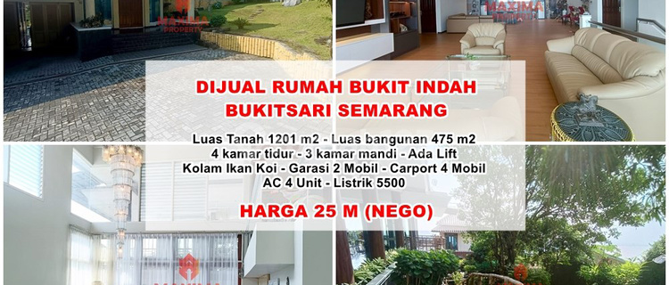 Jual Rumah Mewah di Bukitsari Semarang 1