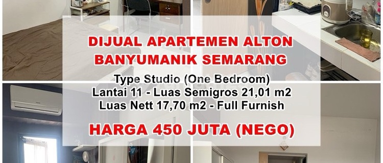 Apartment Alton Semarang Price Drop 1