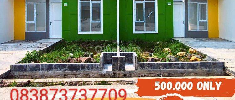 Rumah dijual rumah flat hingga lunas 1jt an Cibarusah Cikarang  1