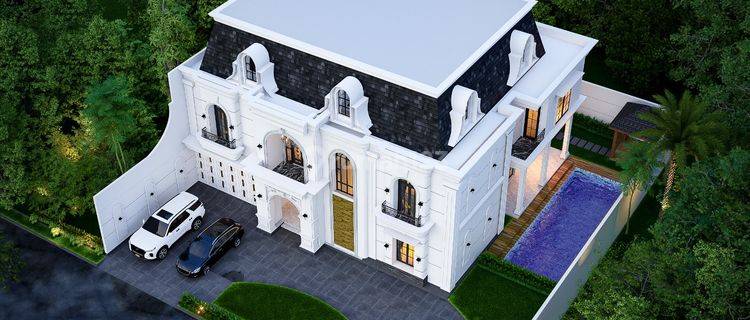 RUMAH BARU MEWAH AMERICAN CLASSIC DI JATIPADANG JAKARTA SELATAN (On Progress) 1