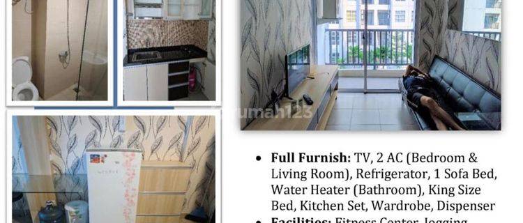  Apartement Saveria Bsd City 1 BR Furnished, Harga Nego  1