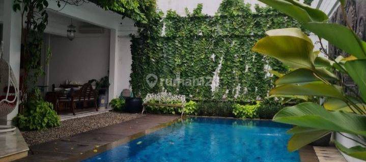 Rumah Sewiming Pool Harga Miring Lt 687mtr Hang Tuah Kebayoran Baru Jakarta Selatan  1