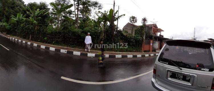 Dijual Tanah Luas Lokasi Pinggir Jalan Sukabumi 1