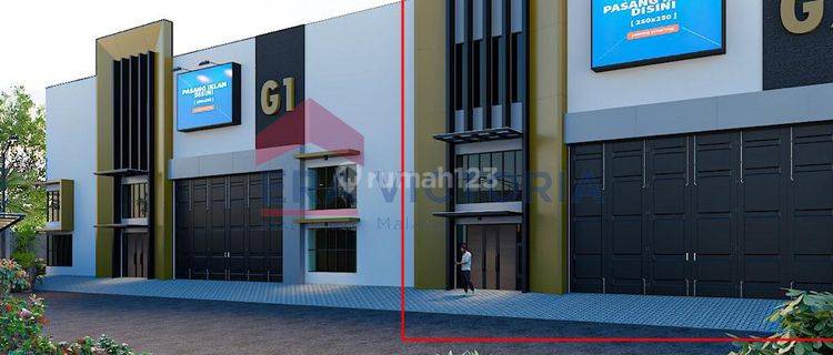 Dijual Gudang Kondisi Baru Lokasi Madyopuro Dekat Exit Tol Malang 1