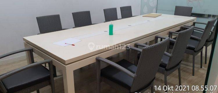 Ruang Kantor Full Furnished Siap Pakai. Akses MRT.  1