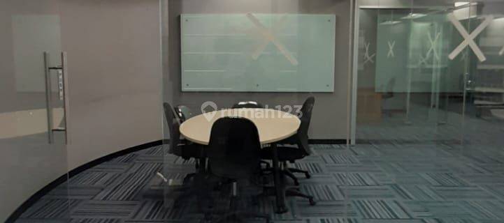 Space Office Furnished Siap Pakai Bebas Ganjil Genap. Free Overtime.Dilalui Transjakarta. 1