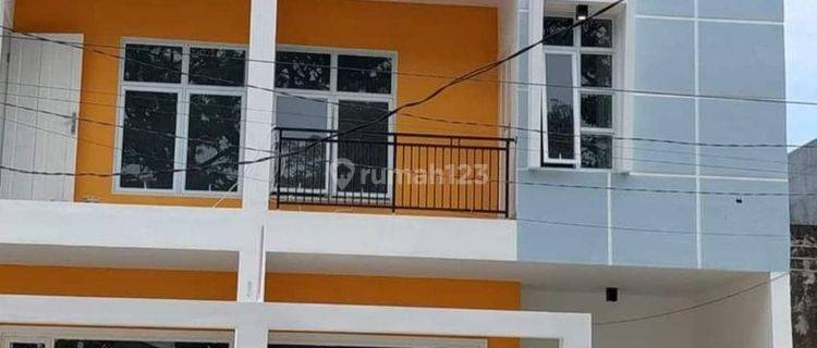 Rumah Dua Lantai Tengah Kota Makassar Promo Chas Free Kanopi Pagar Free Biaya 1