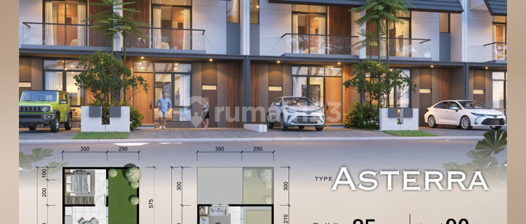 Modern 2-Story House in Zerenade Cluster Citraland Hertasning Promotion Free AC Canopy Free Fees 1