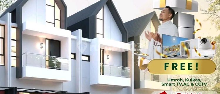 Rumah Modern Konsep Syariah Dua Lantai Grand Thamrin City Tengah Kota Makassar Free Biaya Free Umroh 1