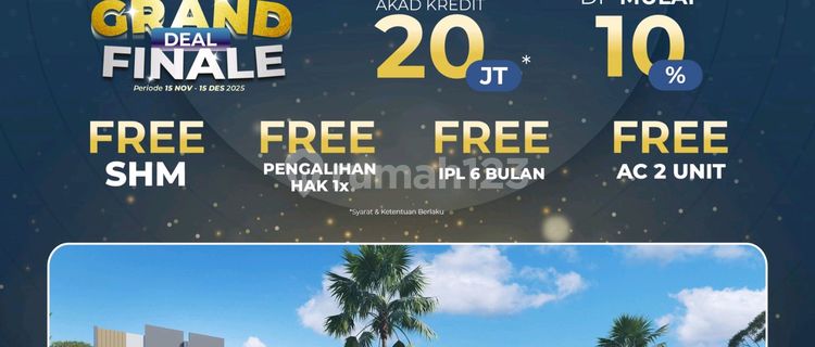 Modern Citra Garden Ruko Free AC Subsidized Fees 1