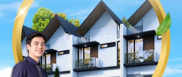Rumah Modern 2 Lantai Urip Sumoharjo Makassar Dekat Mall Nipah Promo Chas Free Biaya 1