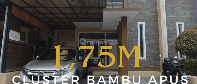 Rumah Semi Furnished Bambu Hijau Residence Jakarta Timur 1