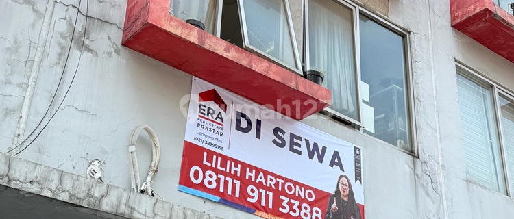 For Rent 4-Story City Square Business Shop House in West Jakarta 1
