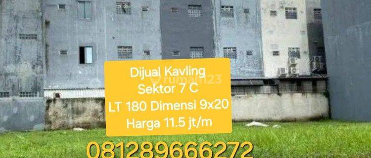 Tanah Kavling Gading Serpong di Sektor 7C Gading Serpong Tangerang 1