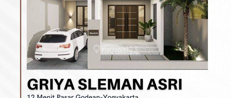 300 Jt an, Dijual Rumah Sleman, 1 Menit Jl. Godean 1