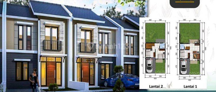 Dijual Rumah 2 Lantai Alana Tambak Oso 1