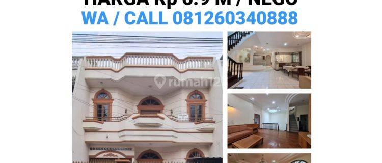 DI JUAL
1 UNIT VILLA SIAP HUNI DI KOMPLEK TAMAN POLONIA 4 1