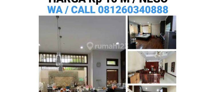 DI JUAL 1 UNIT VILLA SIAP HUNI DI KOMPLEK THE CROWN S PARMAN 1