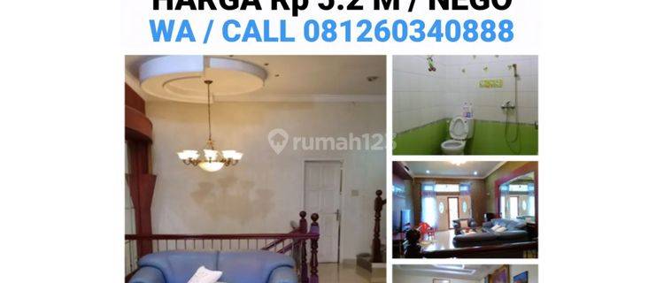 DI JUAL 1 UNIT VILLA SIAP HUNI DI KOMPLEK SARIMAS DAERAH PUTRI HIJAU 1